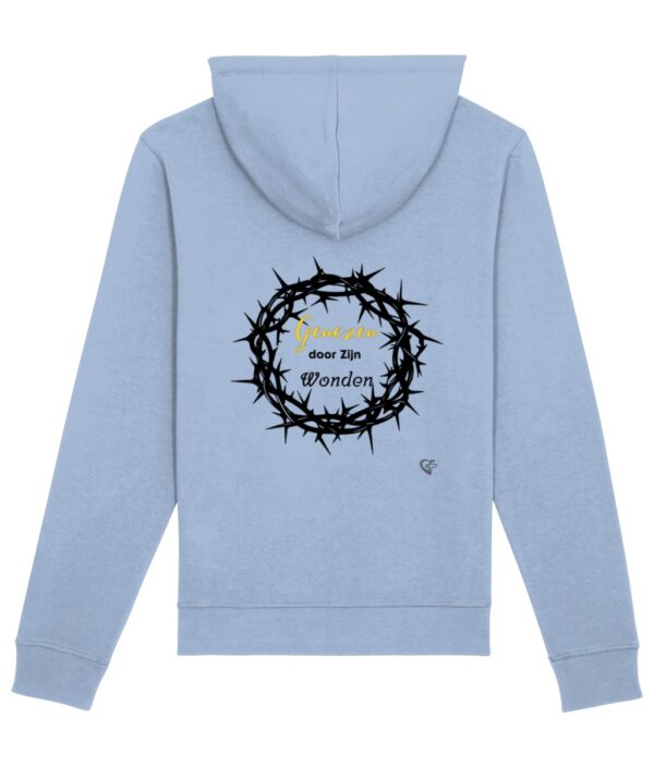 Hoodie - Genezen door Zijn wonden - Afbeelding 5